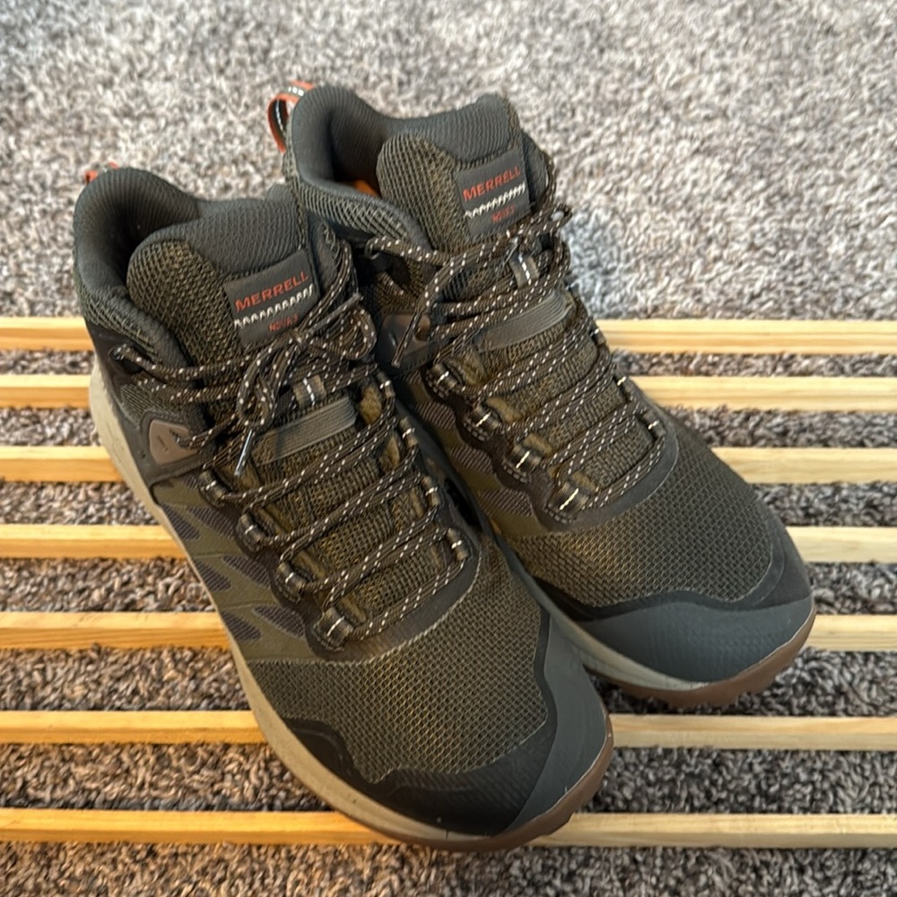 Merrell Athletic Shoes with Ankle Support and Trail Grip